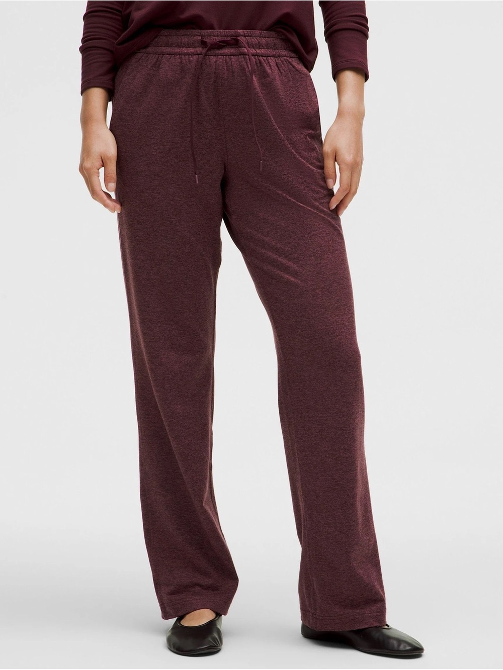 lululemon Size 10 Soft Jersey Midrise Pants